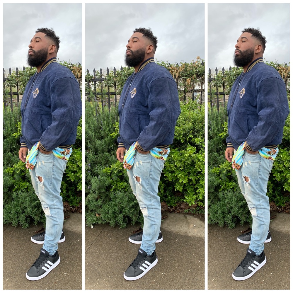 Vintage St. Louis Rams Men's NFL Game Day Size L